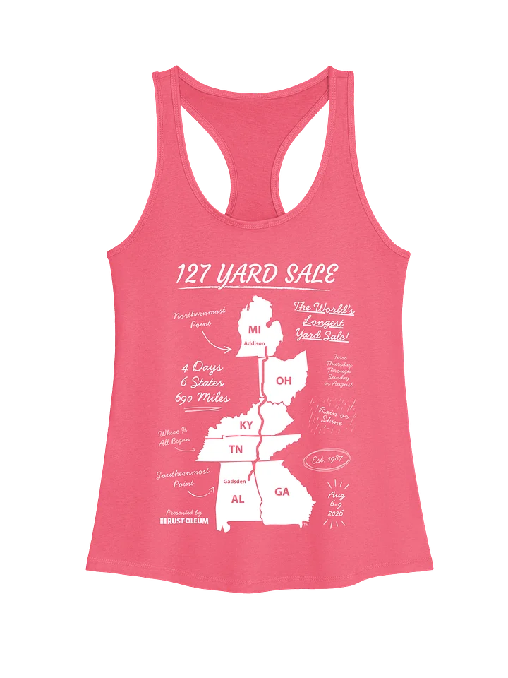 127 Yard Sale (2026) - Next Level Women's Racerback Tank Top product image (1)