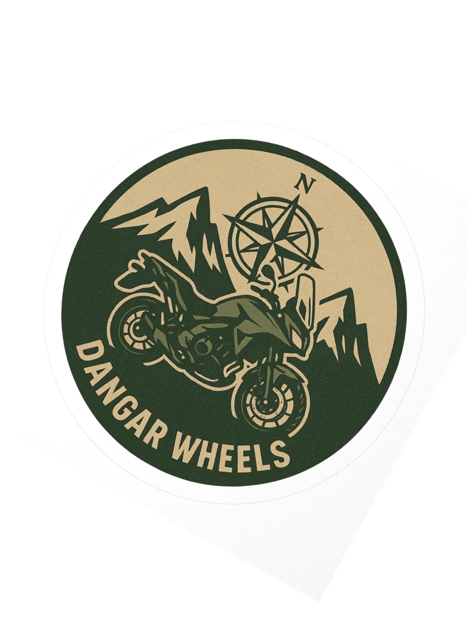 Dangar Wheels Sticker product image (2)