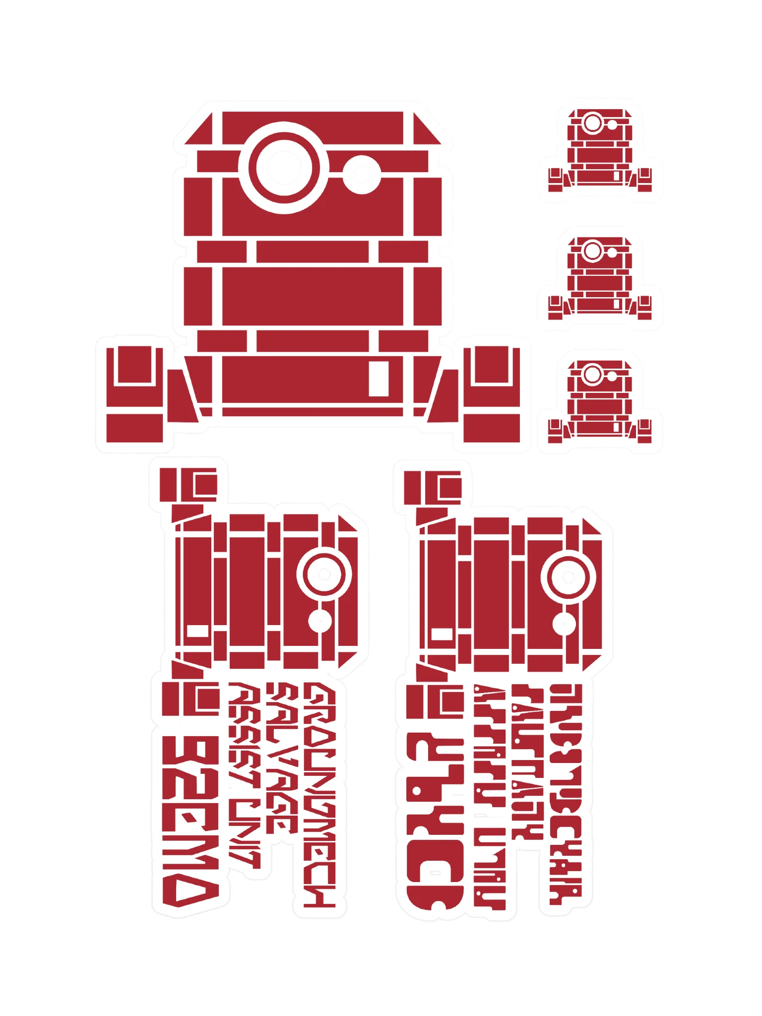 B2EMO Sticker Sheet product image (3)