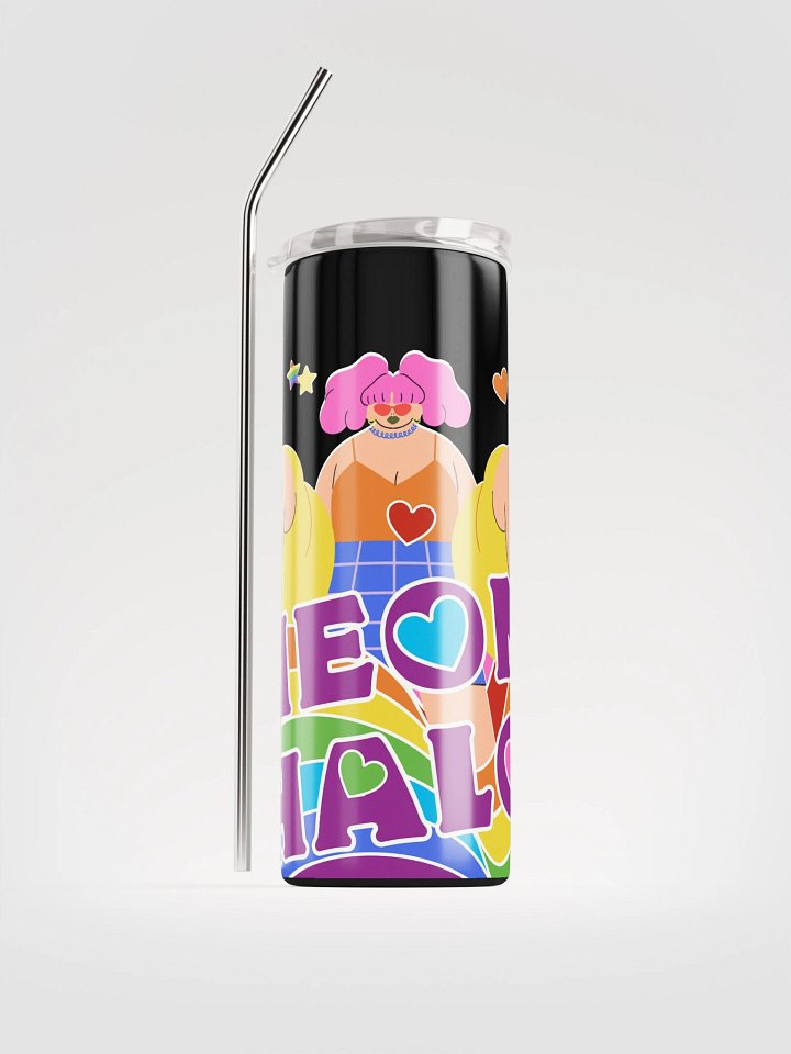 Neon Halo Stainless Steel Tumbler product image (1)