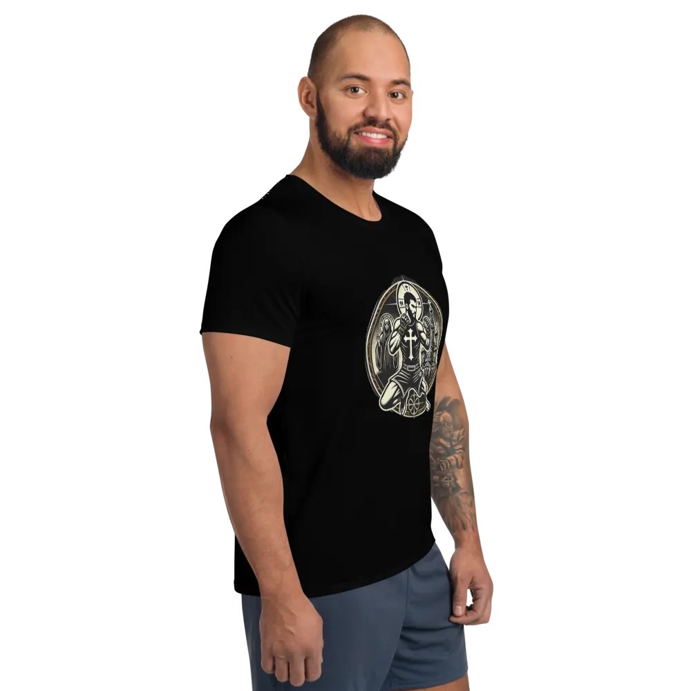 Fight for God Athletic T-Shirt (MMA) product image (4)