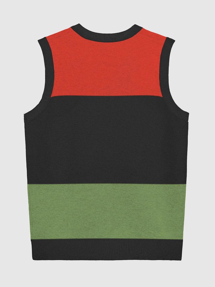 IGBO AMAKA Knitted V-Neck Vest product image (2)