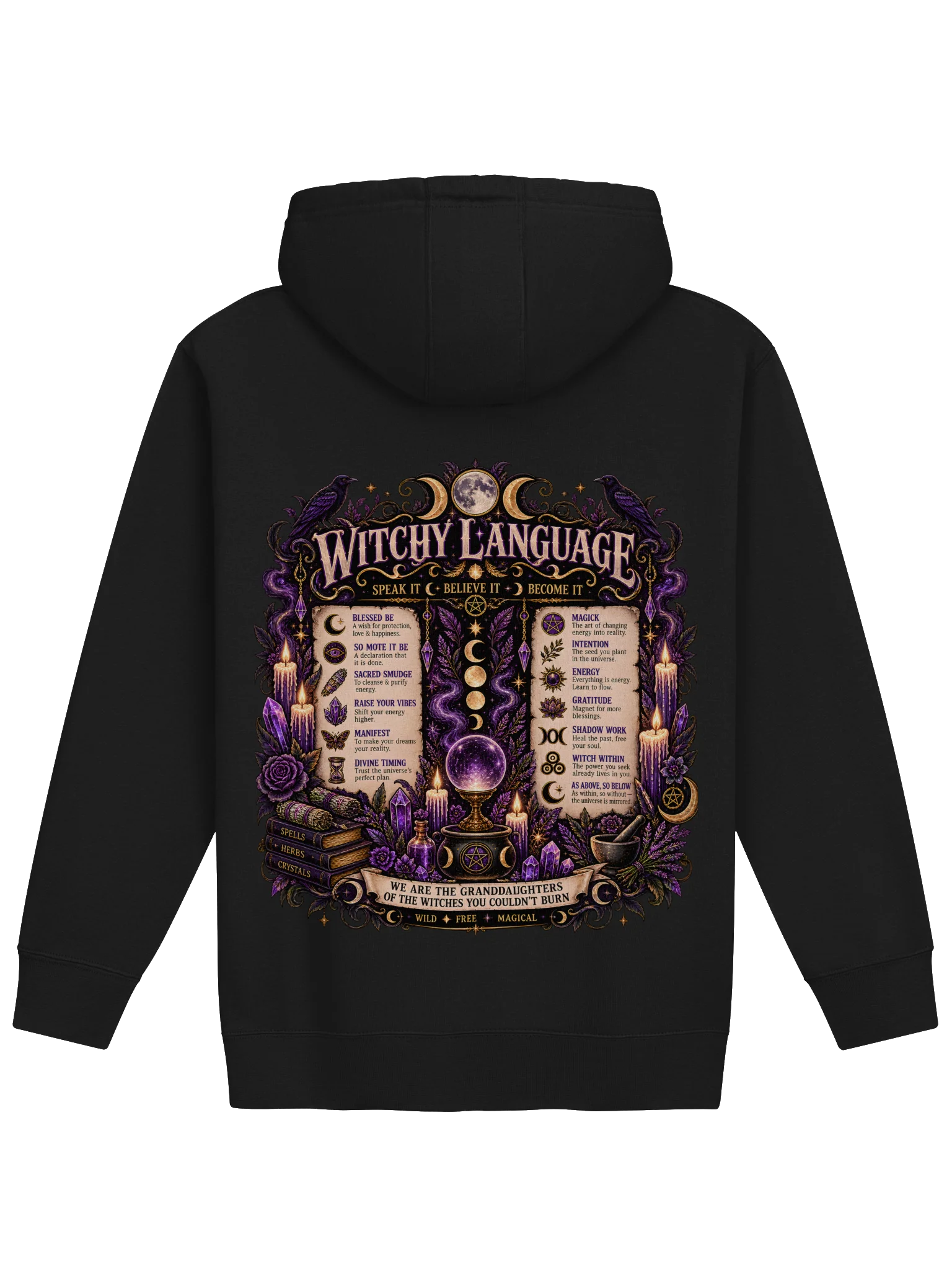 Witchy by Nature Hoodie product image (2)