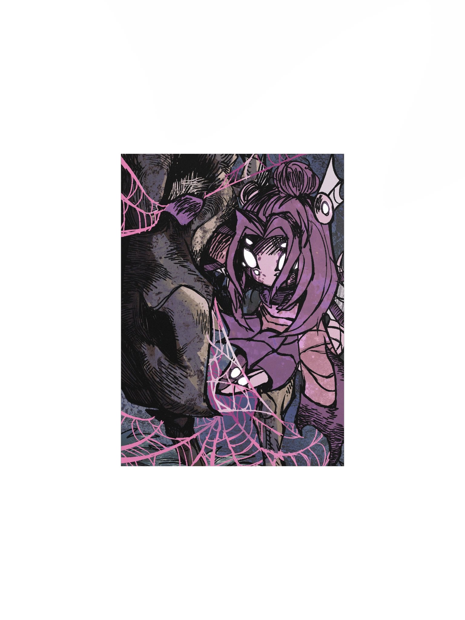 DRACOMATON Eclipse Spider Form Poster product image (1)