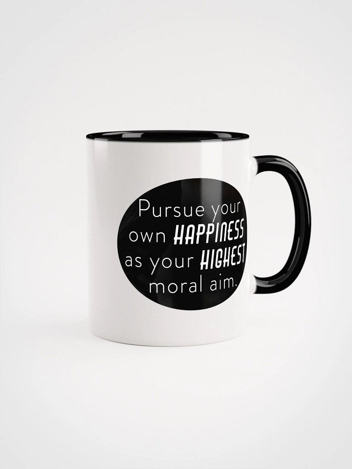 Pursue Happiness Mug - The Official Yaron Brook Show Merchandise product image (1)