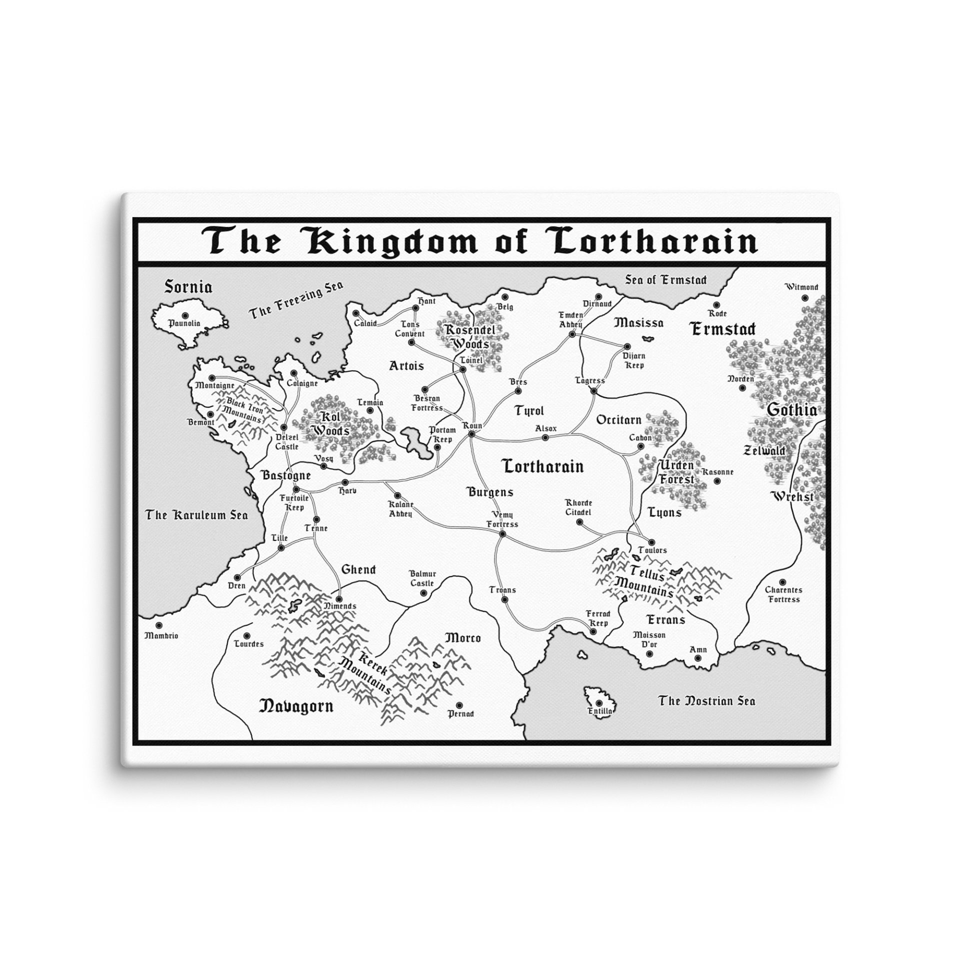Lortharain Canvas Print product image (1)