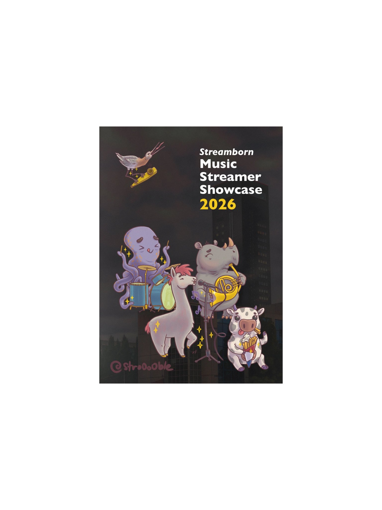 Streamborn 2026 Band - Poster product image (1)