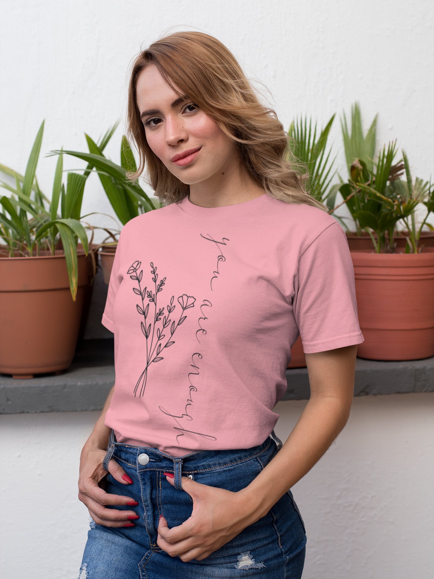 You Are Enough – Self Worth Unisex T-Shirt product image (121)