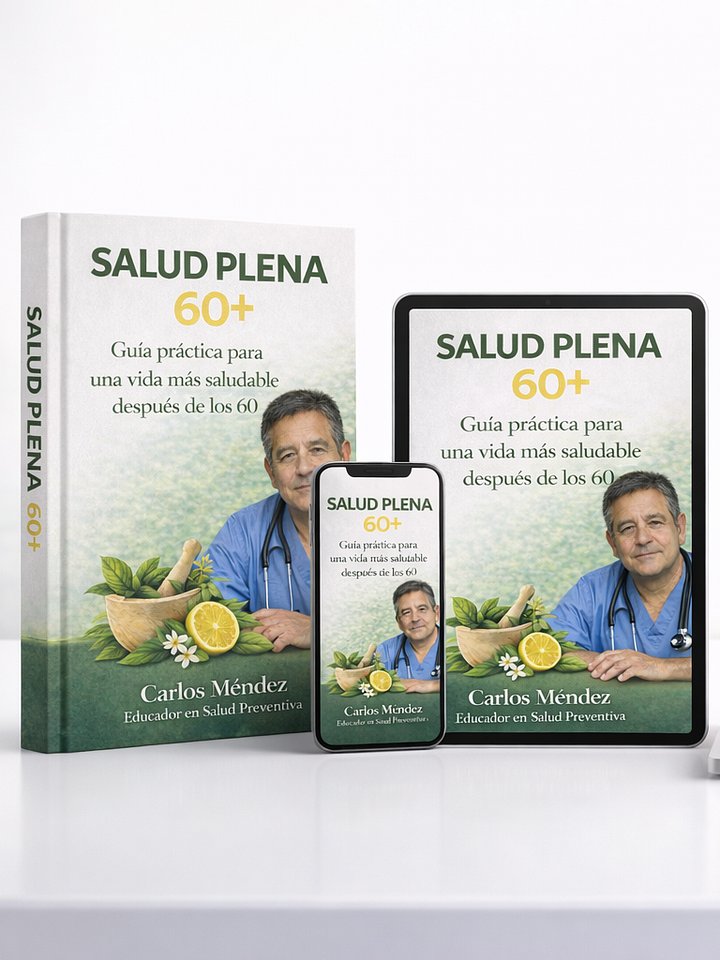 Salud Plena 60+: Guía Práctica para la Independencia y la Salud Después de Los 60 product image (2)