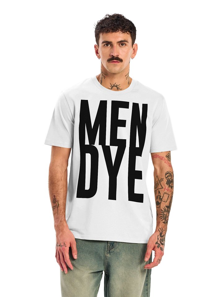 MEN DYE | WHITE T product image (2)
