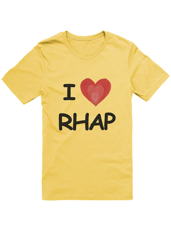 I Heart RHAP - Unisex Super Soft Cotton T-Shirt product image (1)