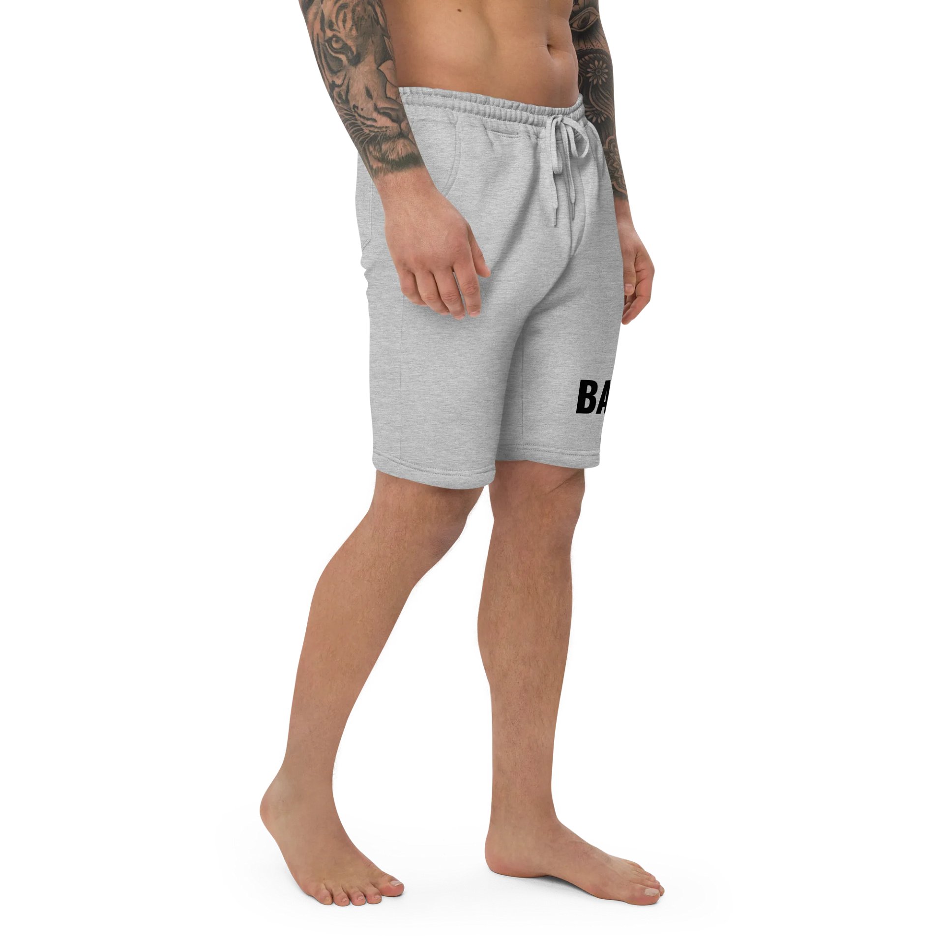 Bator Gym Shorts (Black Logo) product image (4)