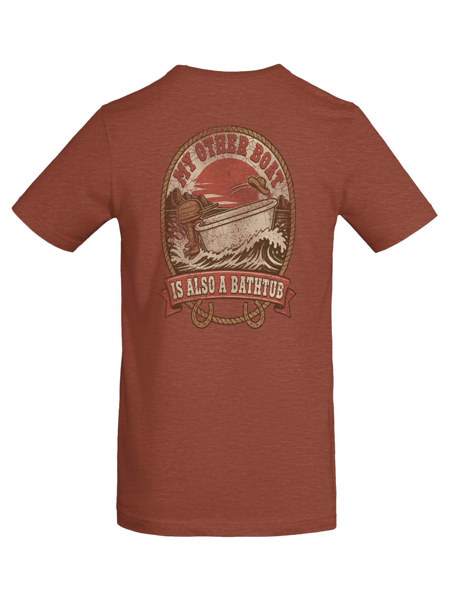 My Other Boat Is Also A Bathtub - Rodeo - Tee product image (16)
