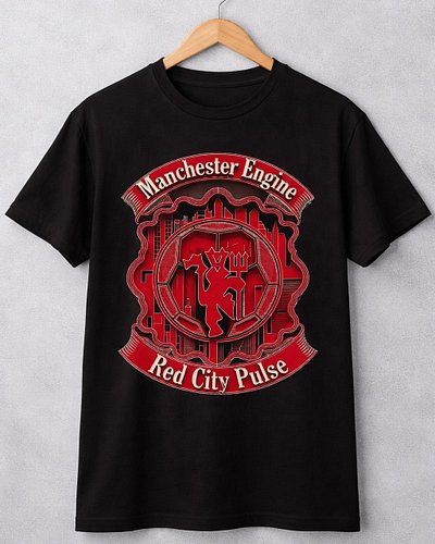 Red Manchester 🔴⚽

Some designs don’t need noise—they carry legacy.

This one is built on pure city pride. Deep red tones, bo...