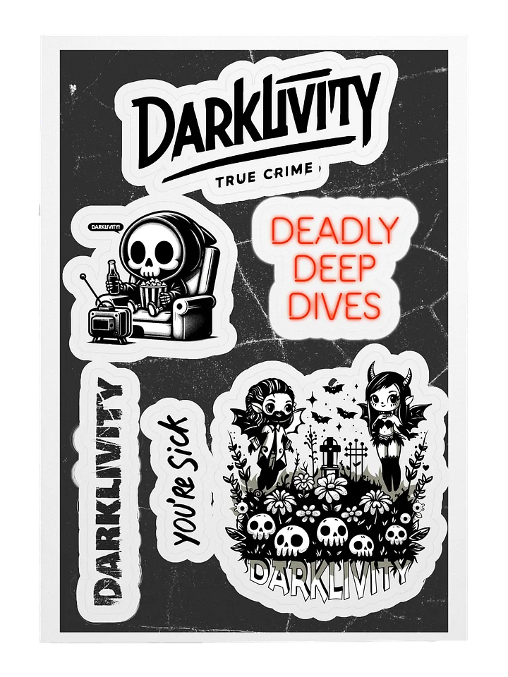 DARKLIVITY Sticker Sheet product image (1)