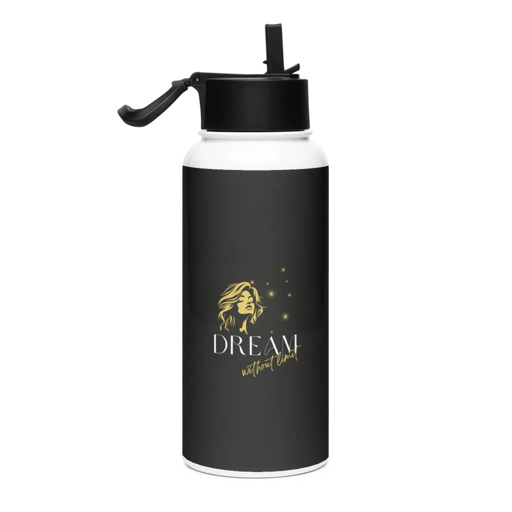 Stainless Steel Water Bottle with a Straw Lid SWFB0123 product image (2)