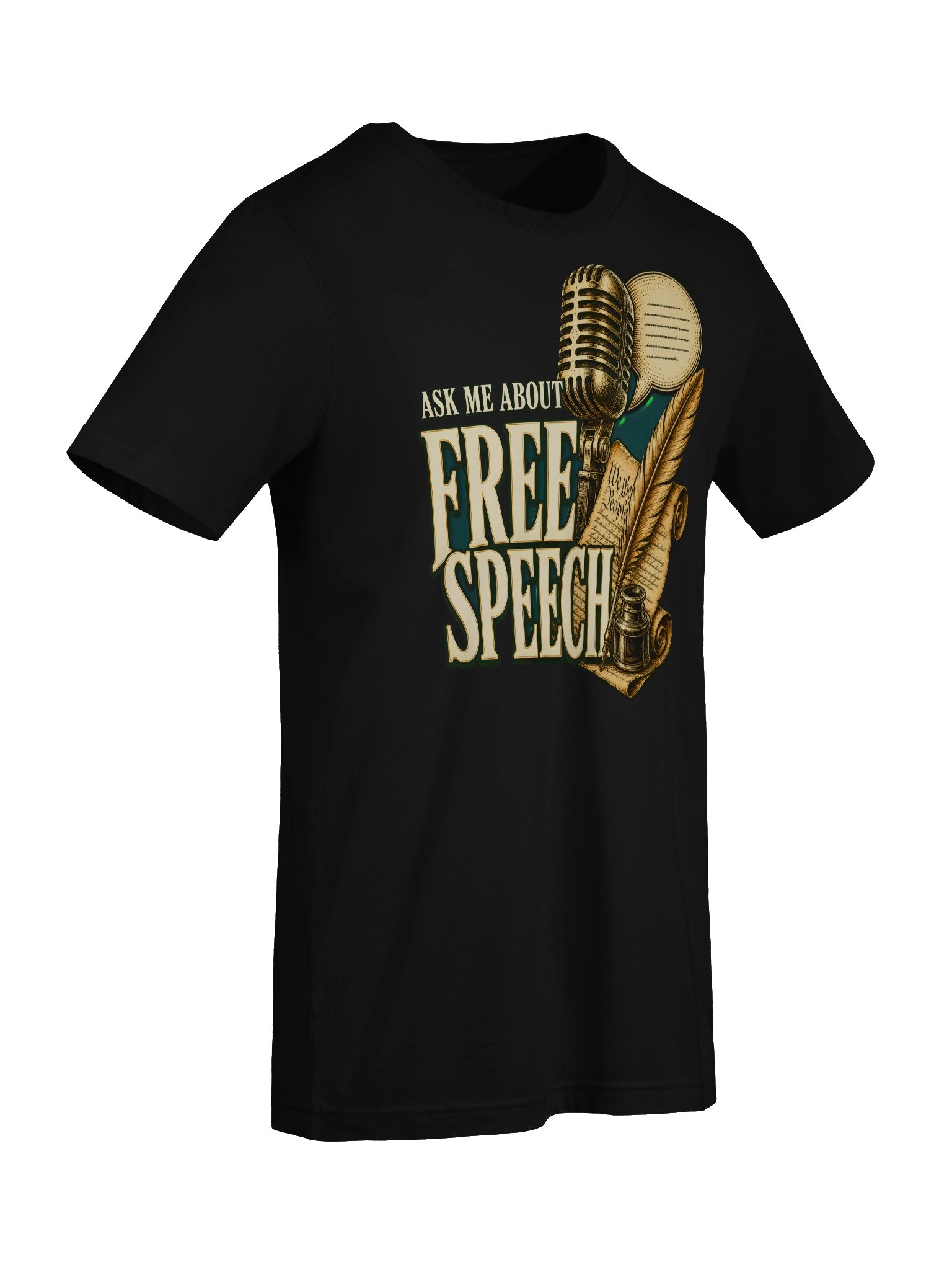 Ask Me About Free Speech Tee product image (7)