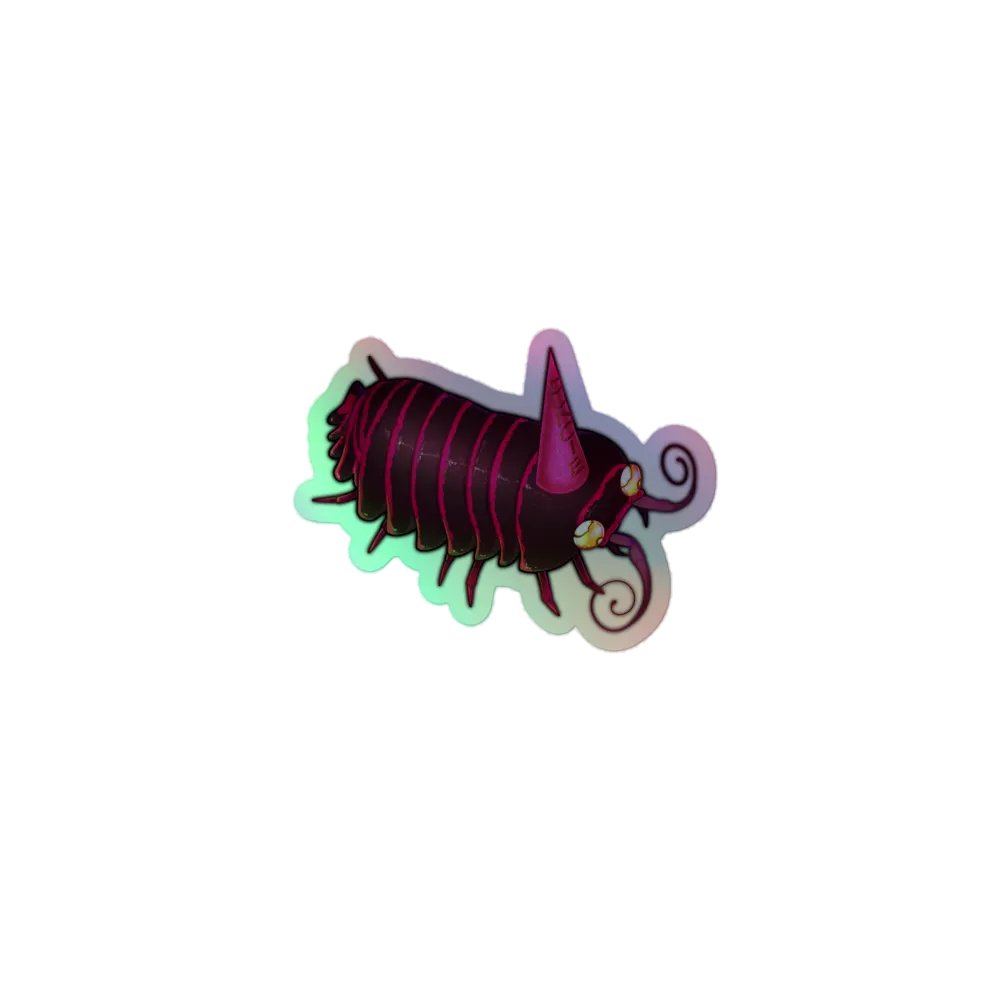 duncie holo sticker product image (1)