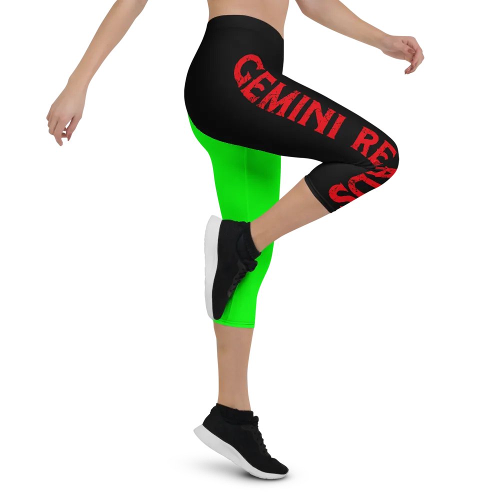 Capri Two Tone Leggings Version 2 product image (5)