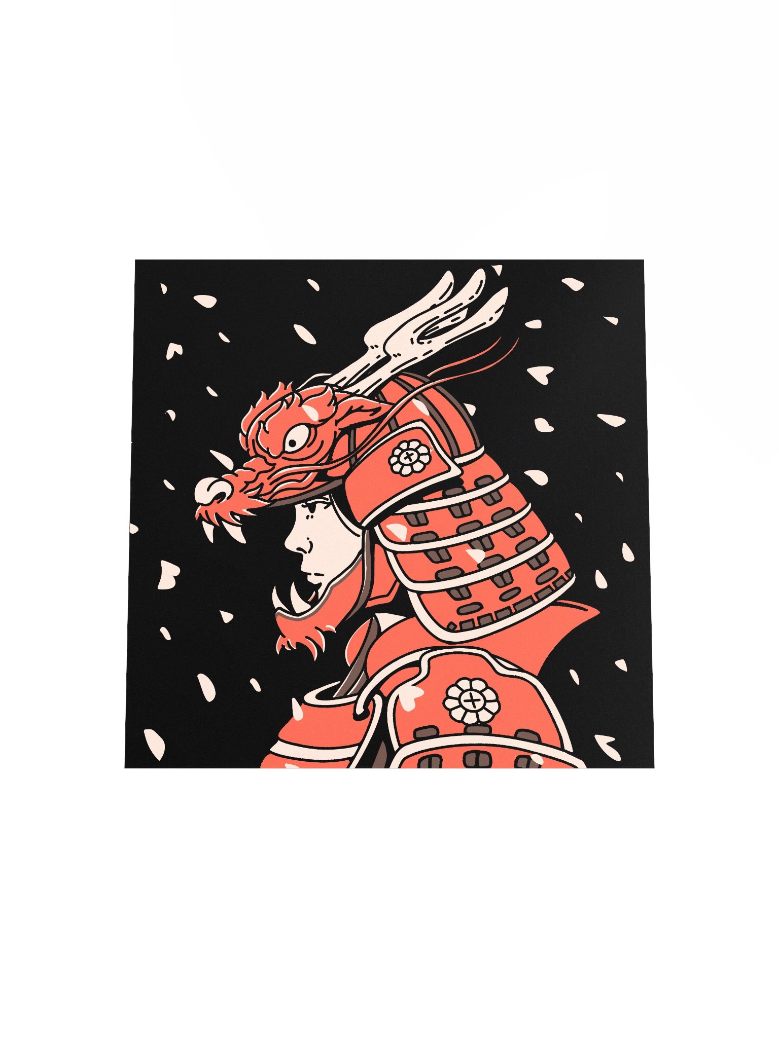 Dragon Warrior Orange Poster product image (17)