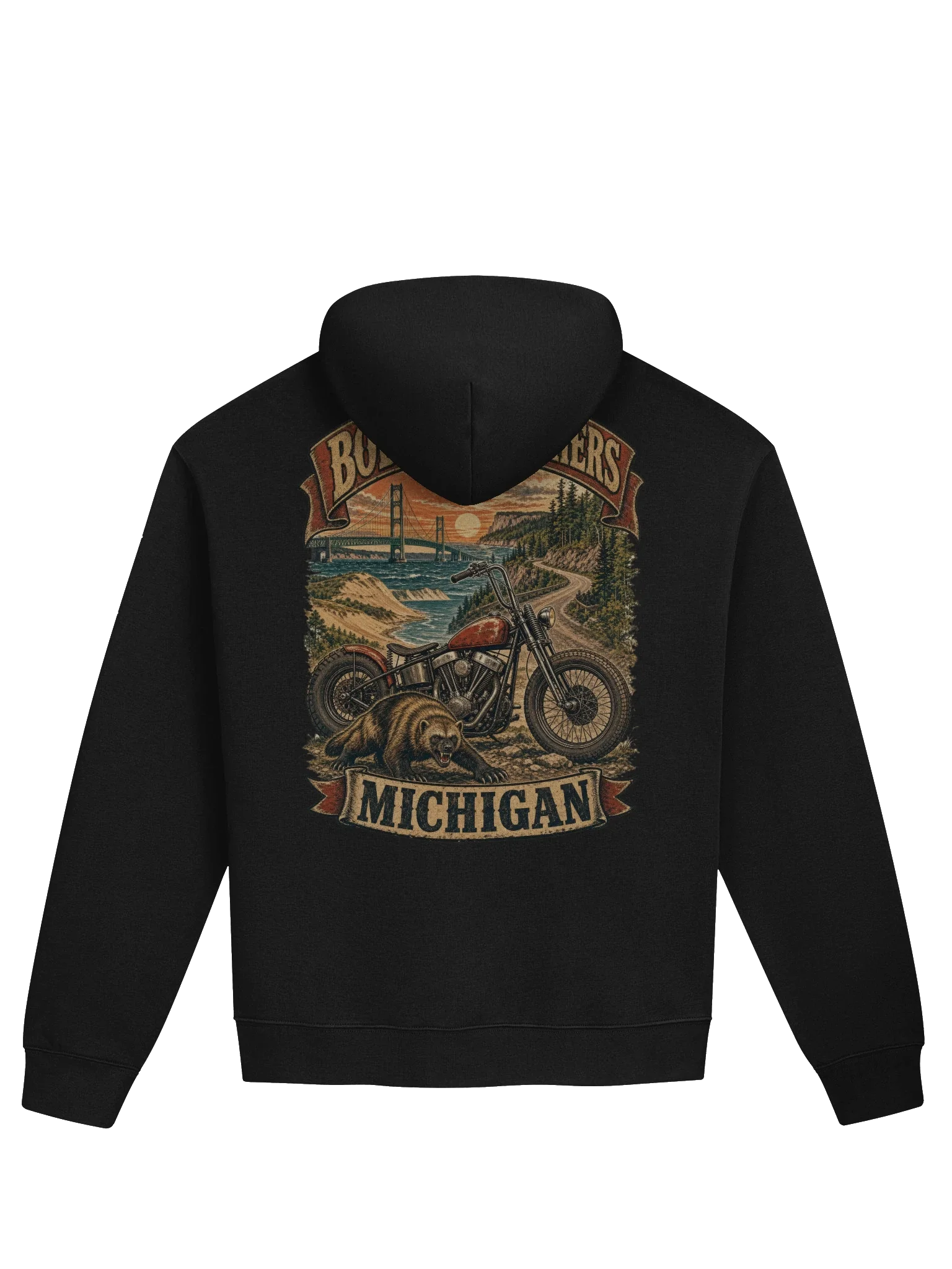 Bobber Brothers - Michigan Hoodie
