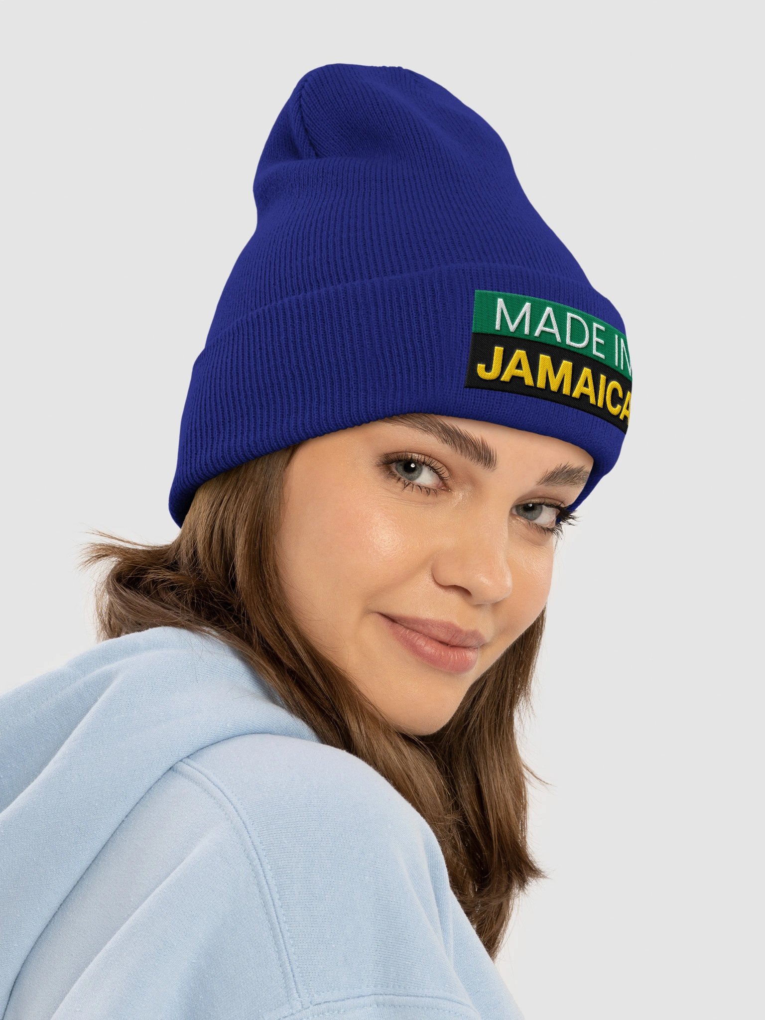 Made In Jamaica Cuffed Beenie product image (4)