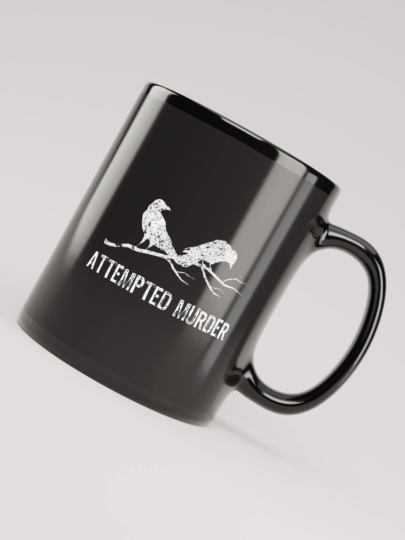 Attempted Murder Classic Black Coffee Mug 1B1 product image (4)