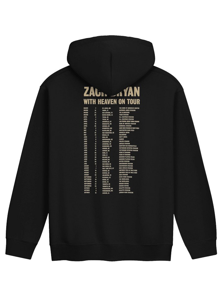 Zach Bryan With Heaven On Tour Hoodie product image (4)