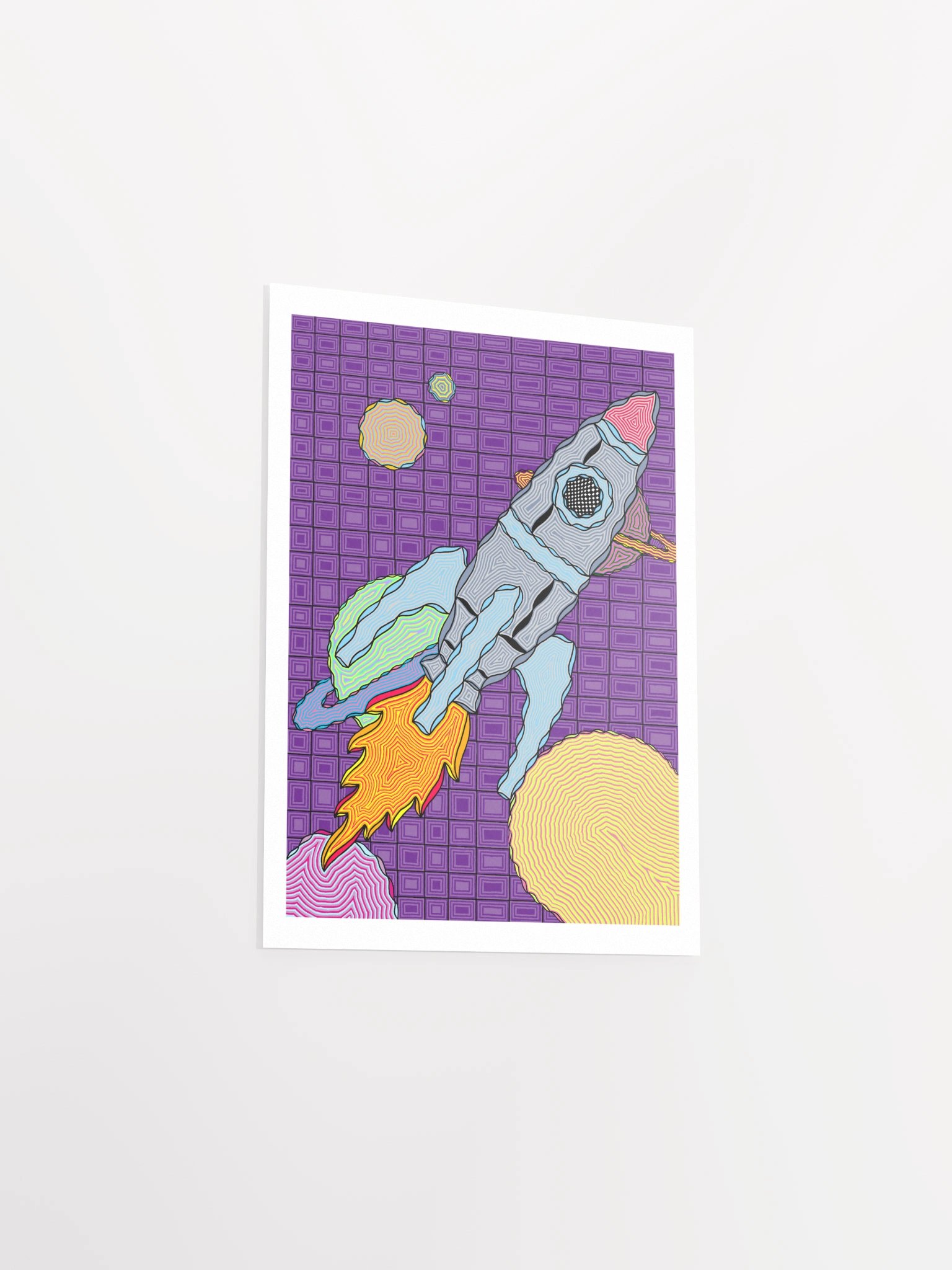 Enhanced Matte Paper Poster (Space v2) product image (3)