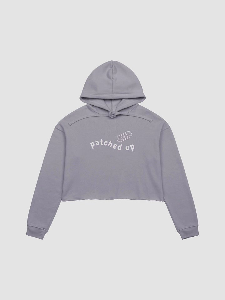 Patched Up Cropped Hoodie product image (1)