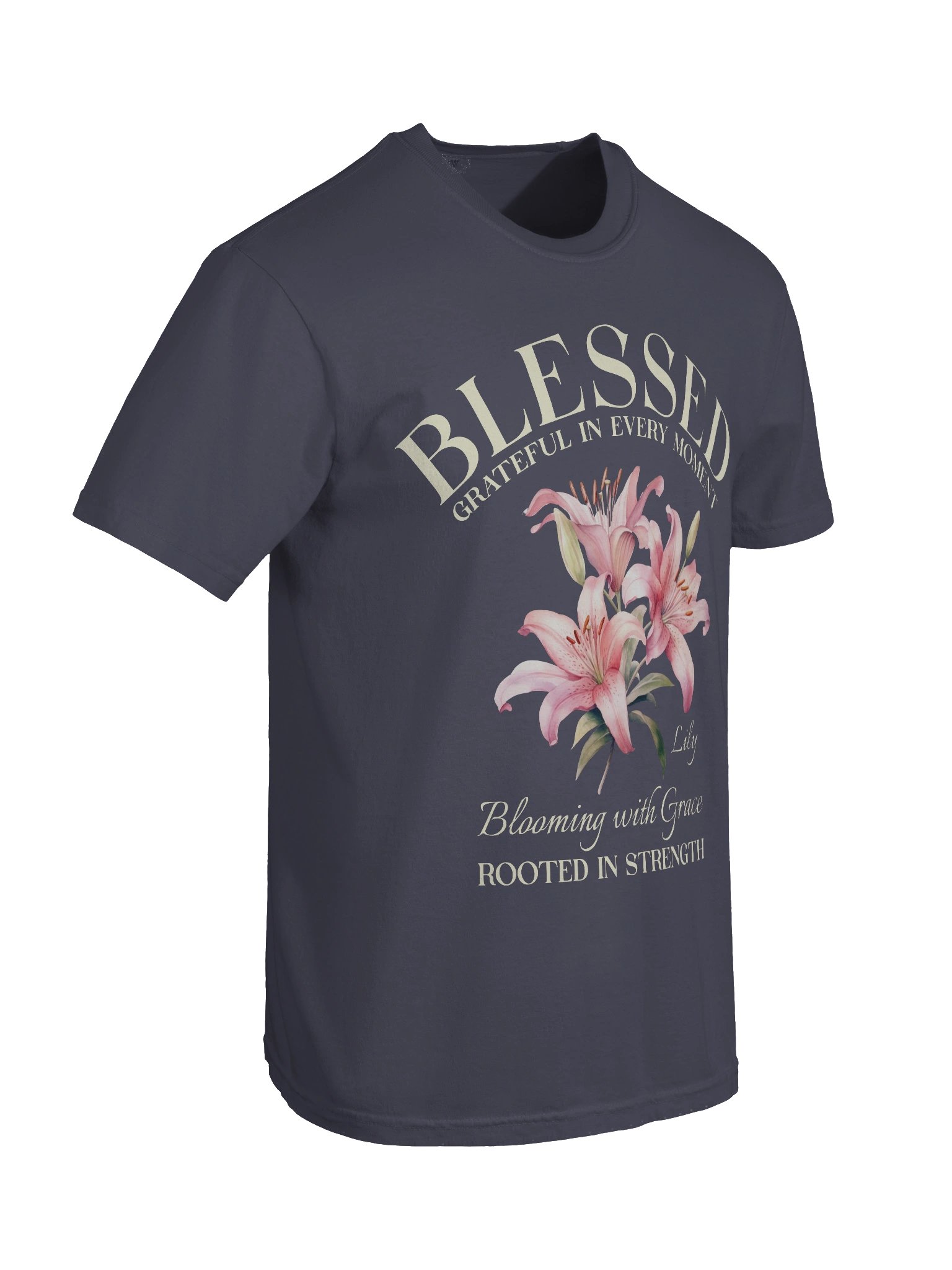 May Blessed Lily Flower Shirt – Blooming with Grace, Rooted in Strength Graphic Tee product image (9)