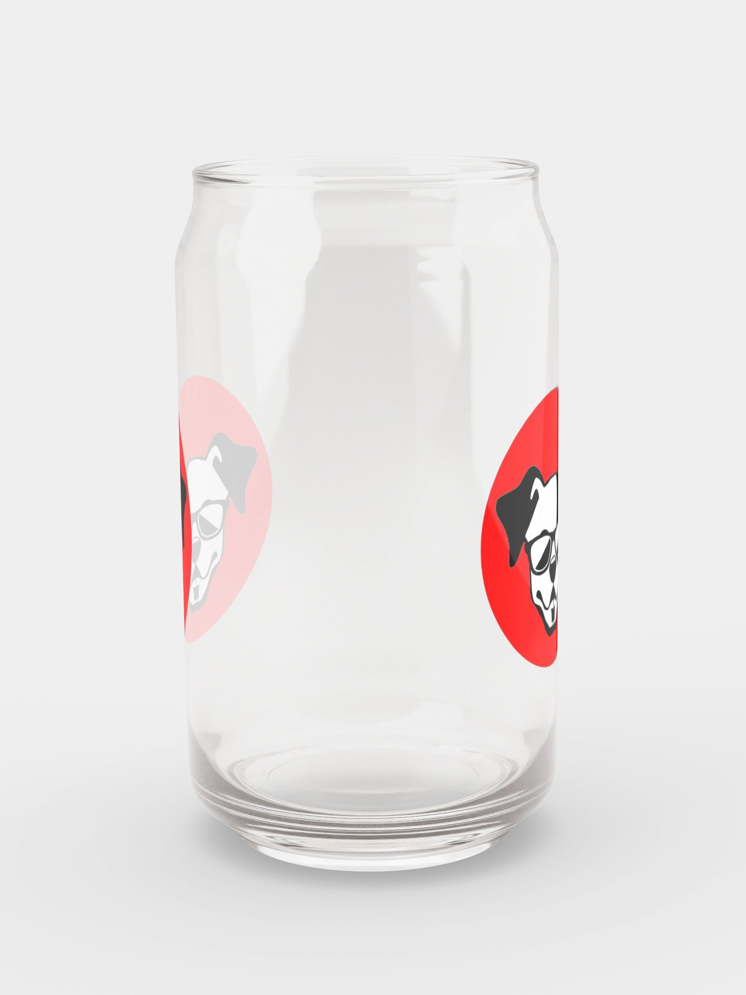 Red Logo Can Shaped Glass product image (8)