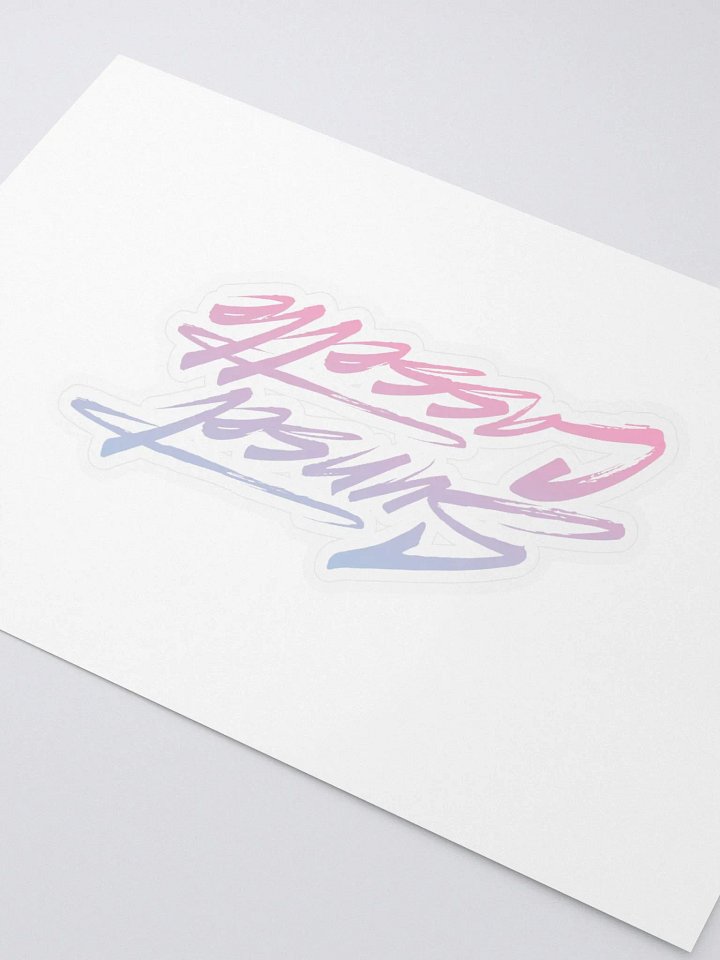 Sunset Cassette Sticker product image (2)