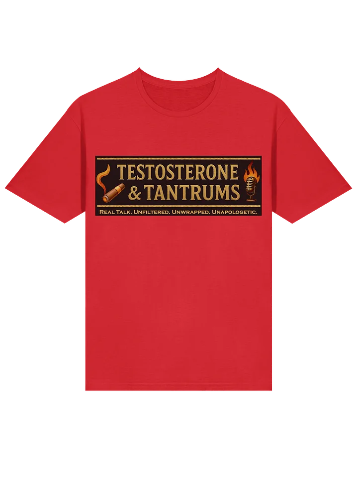 T&T Nameplate Tee - RED product image (2)
