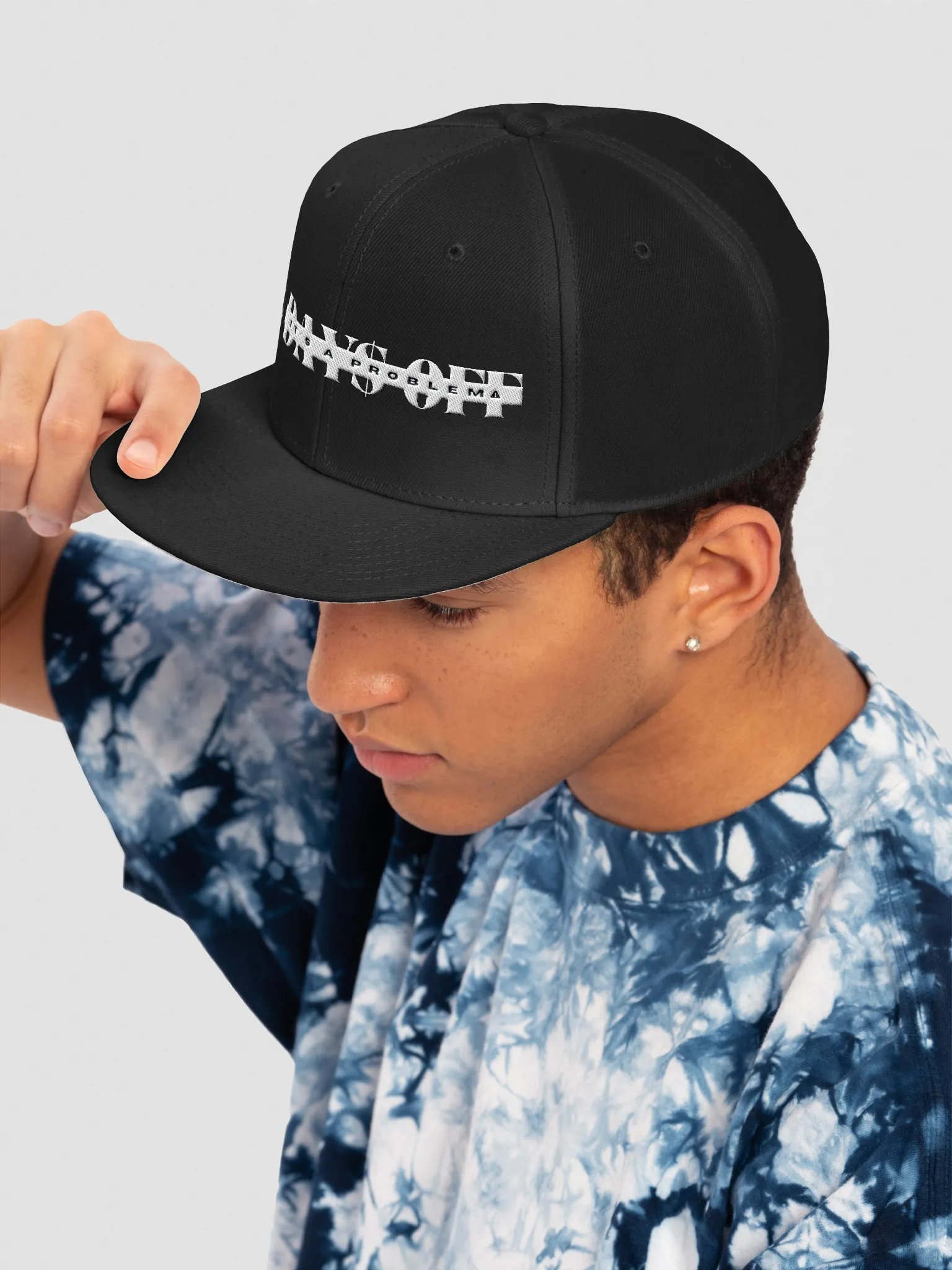 NO DAY$ OFF (PRESTIGE) Otto Wool Blend Snapback Cap product image (43)
