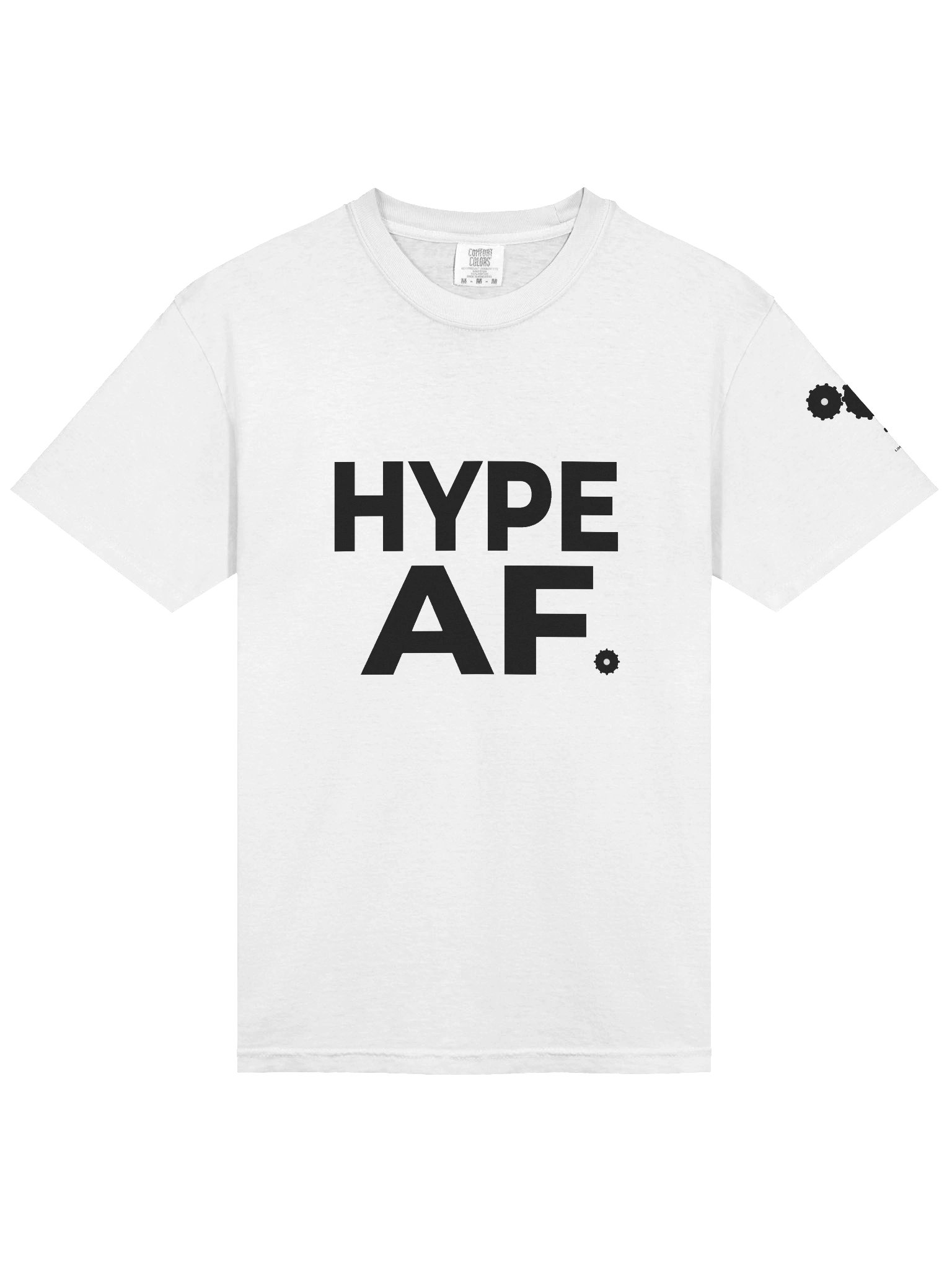 Hype AF Training Relaxed Fit Tee - black logo product image (13)