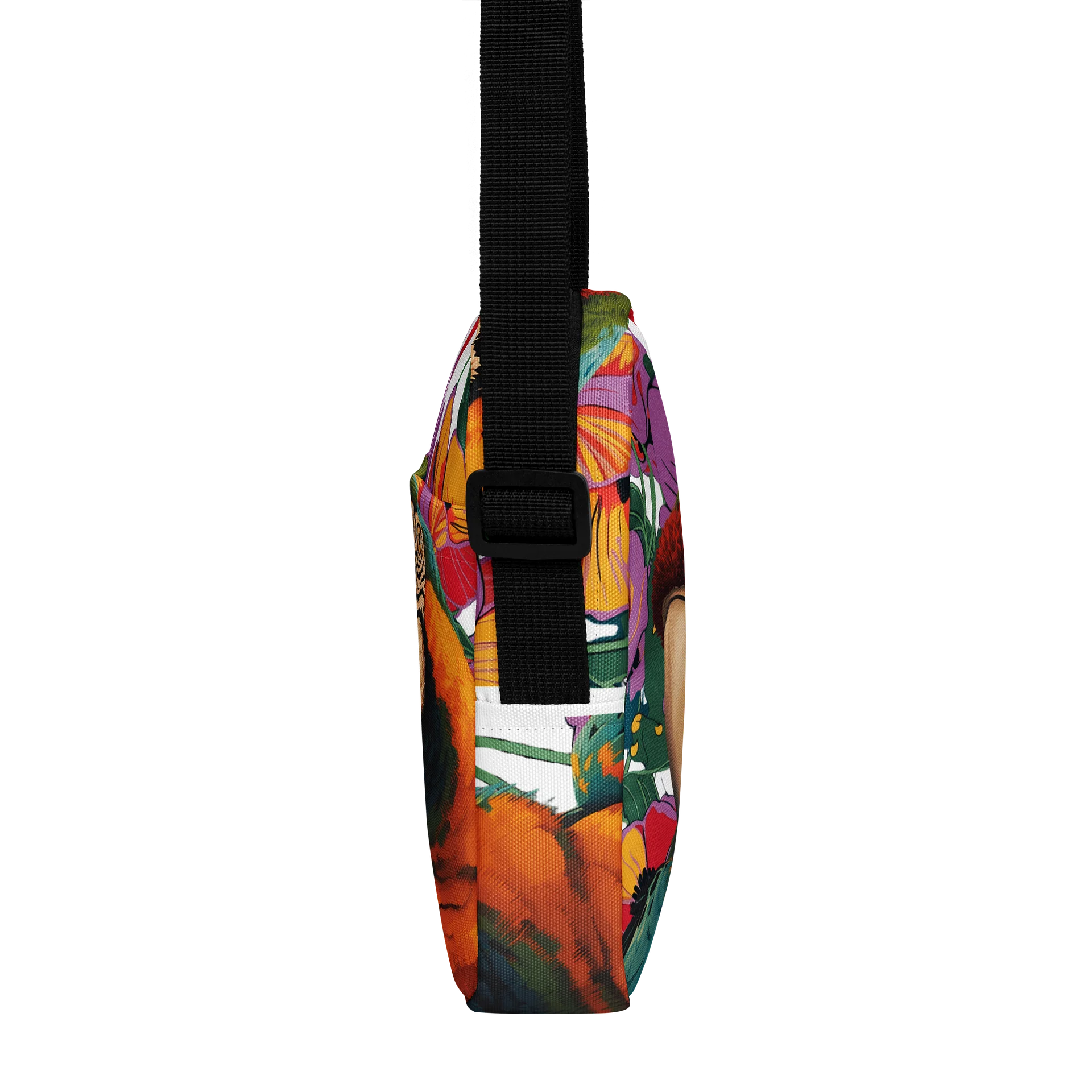 Tropical Macaw Floral Crossbody Bag product image (2)