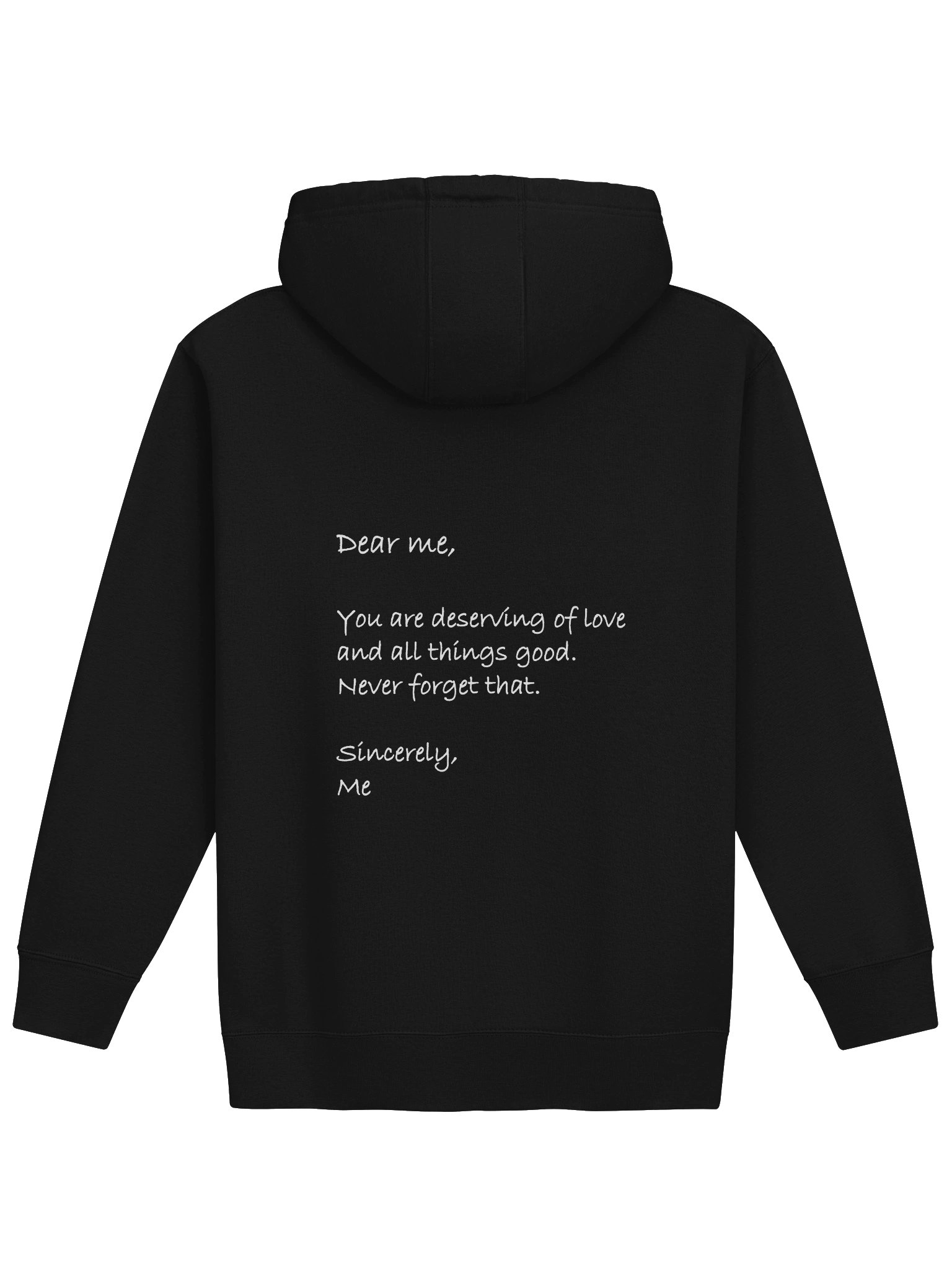The "Dear Me" Letter Hoodie product image (2)
