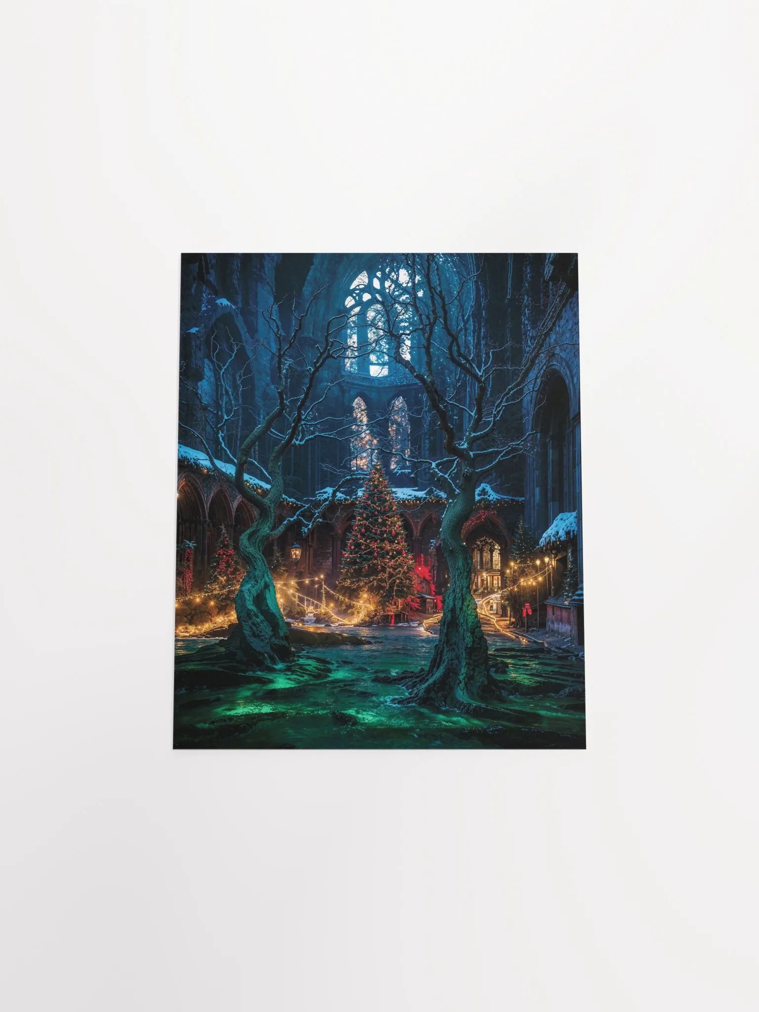 Gothic Christmas Cathedral Poster product image (27)