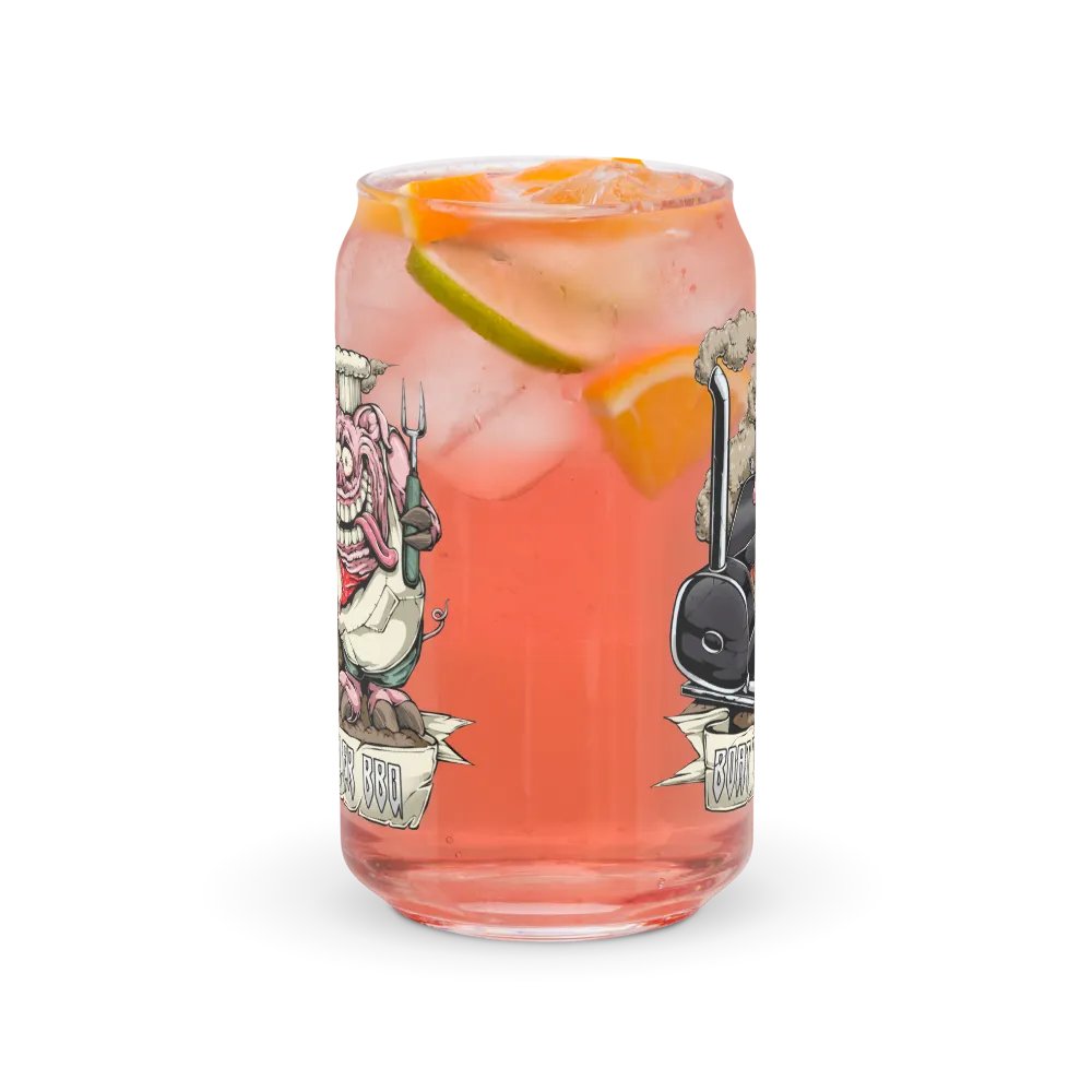 Porkin Pig Glass Cup product image (37)