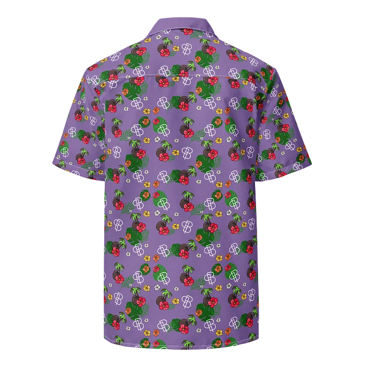 Tropical Island - Hawaiian Shirt in Purple product image (2)