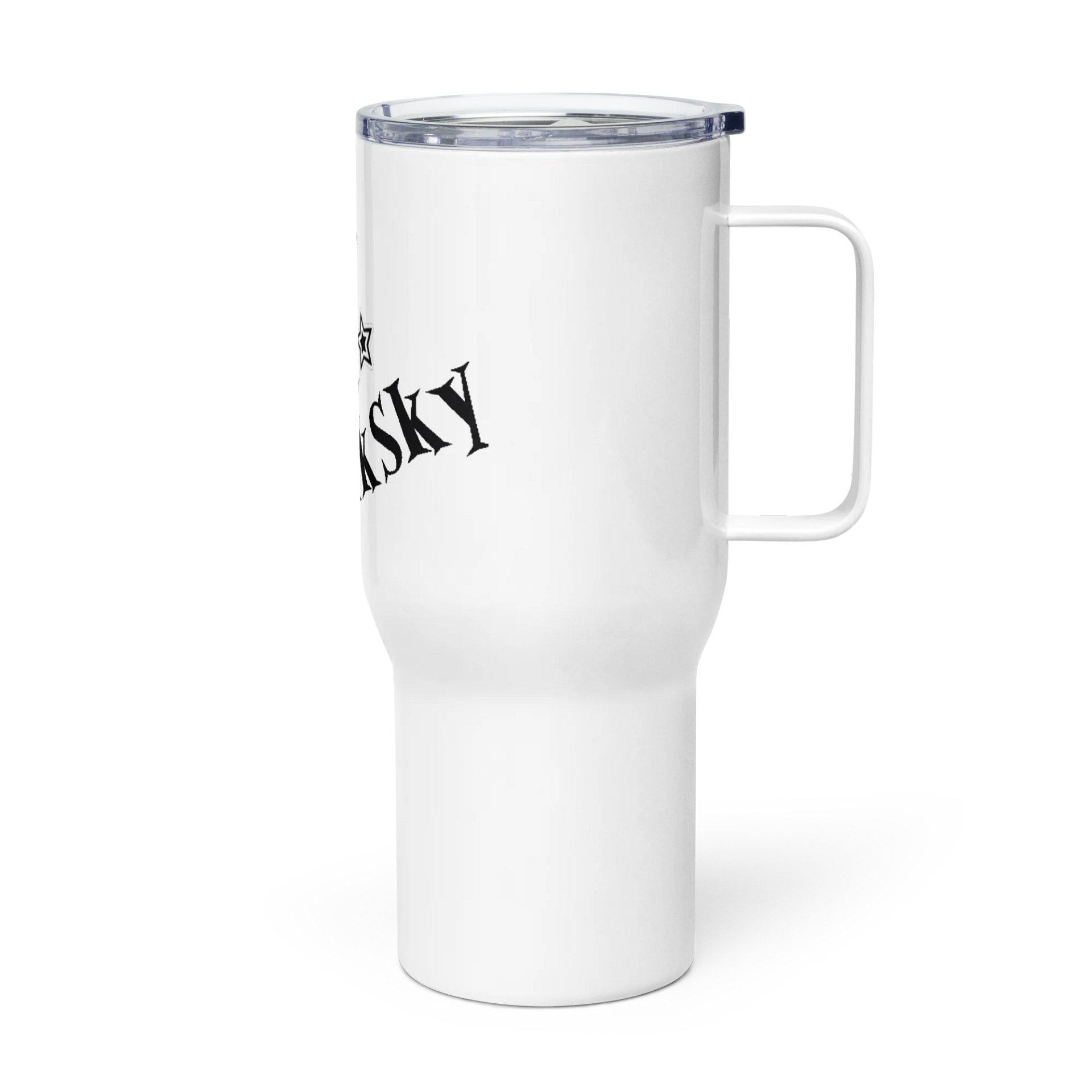 DarkSky Logo Travel Mug (Black) product image (4)