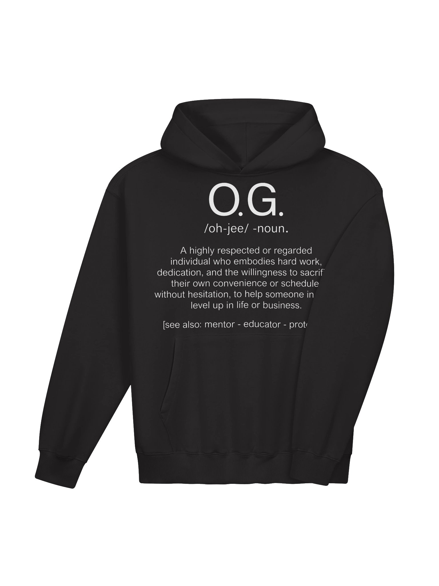 CBF - O.G DICTIONARY TEXT HOODIE product image (2)
