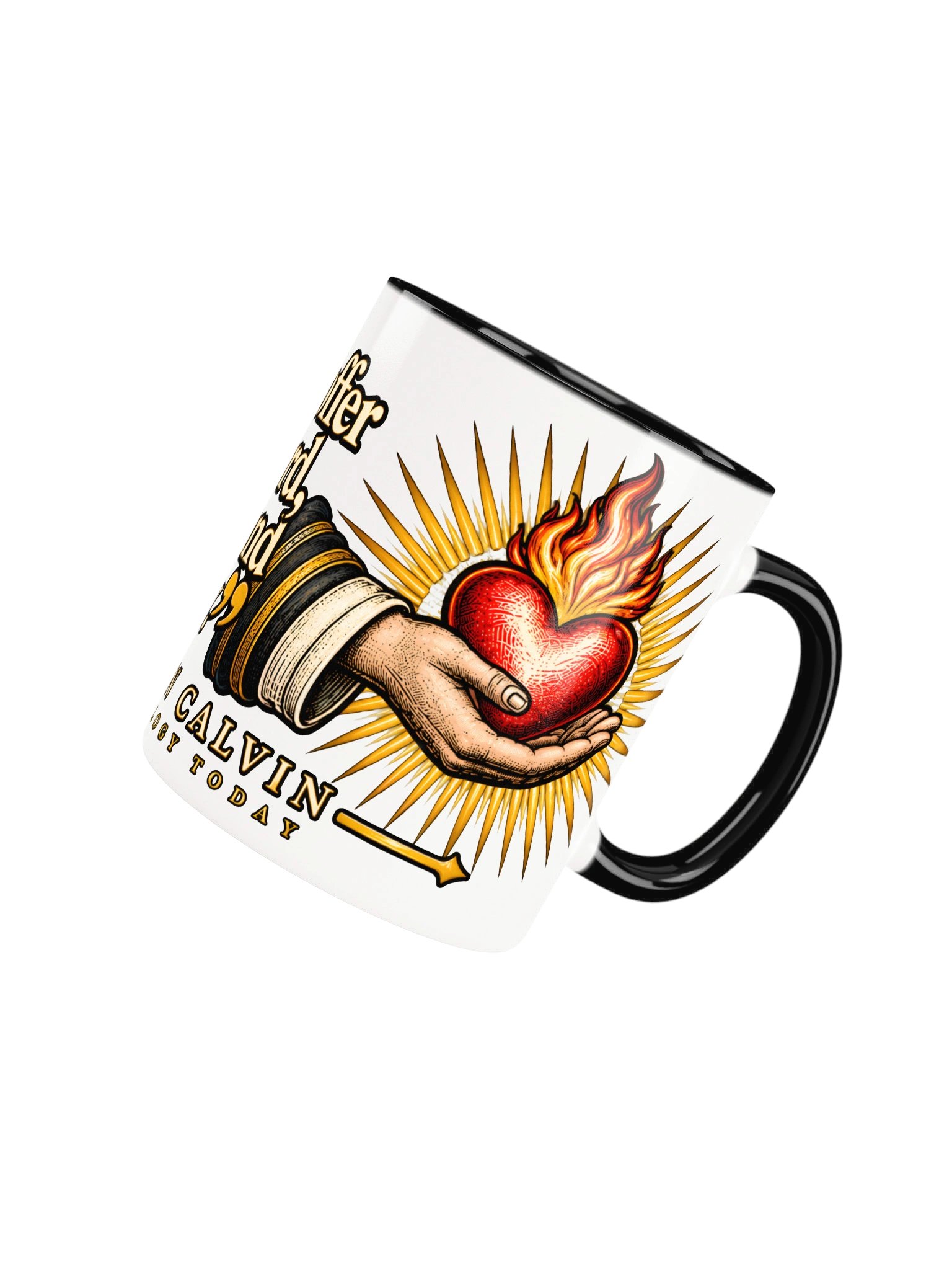 John Calvin “My Heart I Offer” Reformation Mug product image (67)
