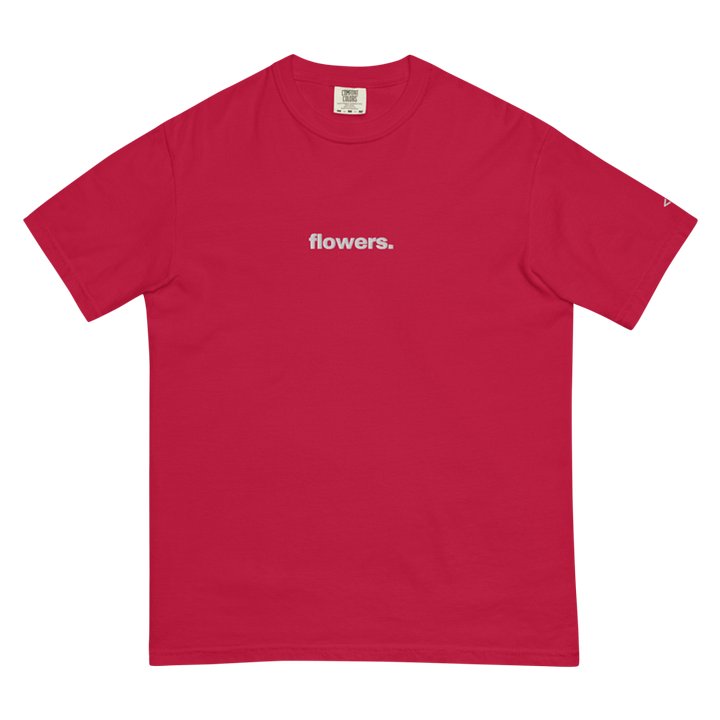 Valentine's Day '25 "flowers" Tee - Red product image (1)