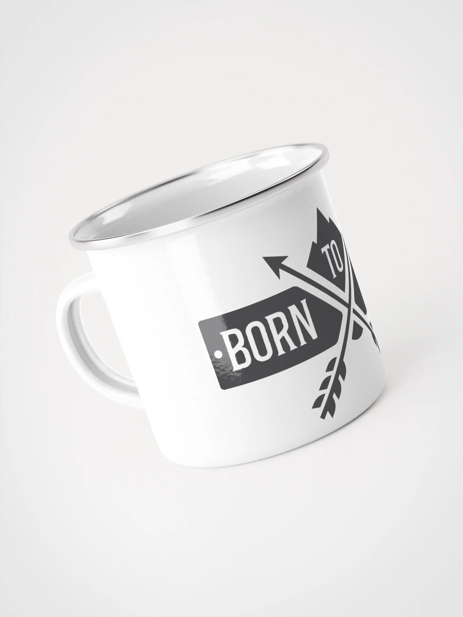 Born To Hunt Enamel Mug product image (4)