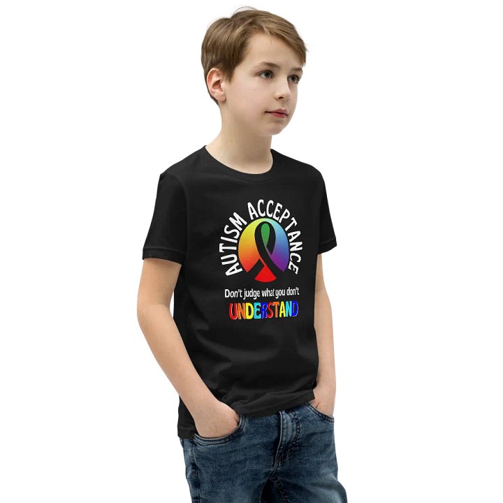 Kids Autism Acceptance t-shirt product image (2)