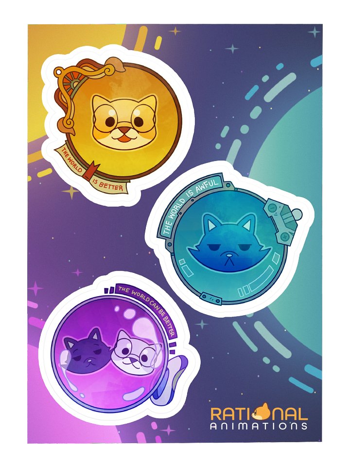The World Can Be Better - Sticker Sheet product image (1)