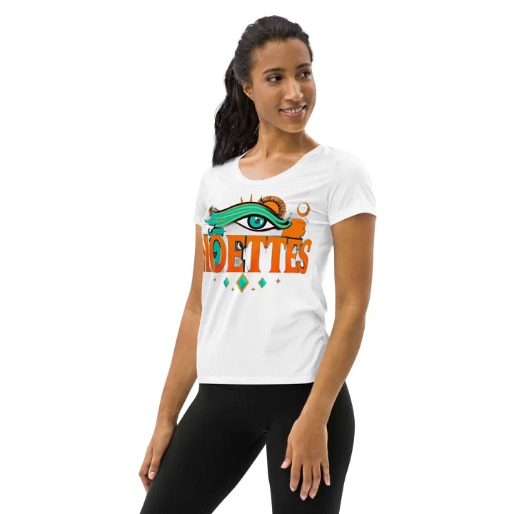 Moettes Celestial Eye Women's Athletic Tee product image (2)
