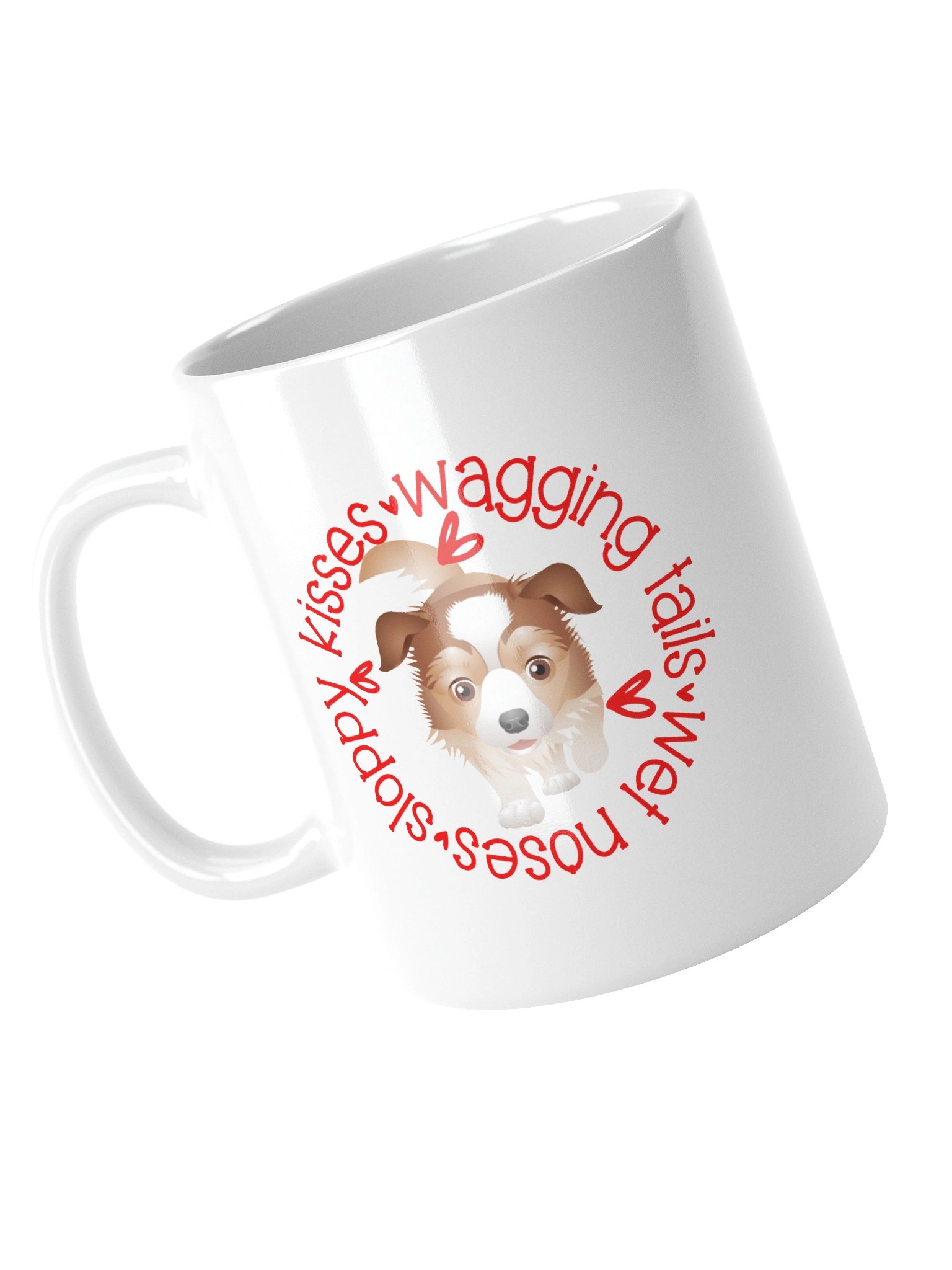 Sloppy Kisses...Aussie Shepherd dog Mug product image (12)